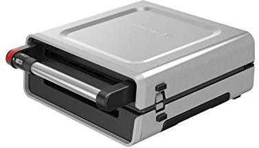 George Foreman Contact Smokeless Select a Temp. Grill, Family Size (4-6 Servings)