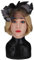 XSWL Maschera Testa Femminile realistica Maschera in Silicone Morbido Viso Fatto a Mano per Crossdresser Costumi Transgender Travestimento,Color 2