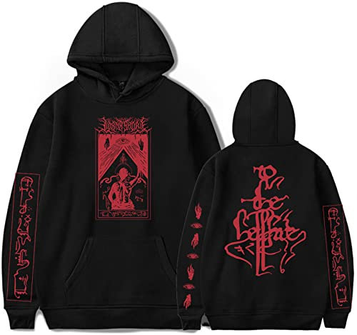 OUHZNUX Lorna Shore Hoodie Rotes Hochzeitskleid Merch Hoodie Rock Hip Hop Herren Pullover Sweatshirt Xs-4Xl