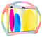 Hülle für iPad 10. Generation，TOPESCT iPad 10th Gen 10.9 inch Kinder Hülle，Eingebauter Kickstand, kommt mit Strap Silicon Shockproof Cover und Fall 2022 (Regenbogen)