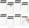 14 Stück kleine Taschennotizbücher Mini Notizblock A7 liniertes Papier Nachfüllblock 7,6 x 12,7 cm Notizblock Notizbuch Nachfüllungen mit 30 linierten Papier A7 Notizblock Papier für Notizen und
