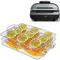 Hoqqf Air Fryer Rack für Ninja Foodi Grill XL Air Fryer FG551 IG601 IG651, 12 Liter, Edelstahl, 3 Schichten, inkl. Basting Brush, Spatula und Küchentongs