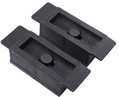 Doo Engy Wagenheberaufnahme Wagenheber Aufnahme Abdeckung Kappe Stopfen Buchse Gummiblock Gummiauflage Hebebühne schwarz vorne Links oder rechts für A6 C7 A6 4G A7 4G 2010-2018