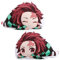 Zhongkaihua Anime Plüsch Kissen 45cm Tanjiro/Nezuko/Mitsuri/Rengoku Anime Charakter Polyester Niedlich Wurf Kissen Kissen für Zuhause Sofa Bett Anime Geschenk
