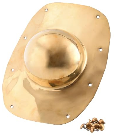 Umbo, Römischer Schildbuckel mit Schrauben, Messing