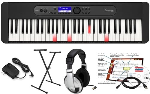 Casio LKS450 EPA Pack with Support and Learning Software, AC Adapter and Headphones
