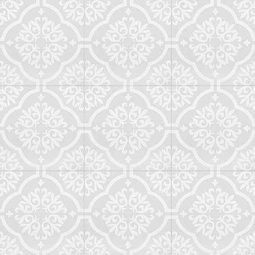 Peel and Stick Floor Tiles Self Adhesive Floor Tile Vinyl Flooring Waterproof, Lino Flooring for Bathroom Kitchen Living Room DIY 30x30cm 20pcs(11.8 x 11.8 inches)