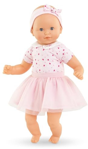 Corolle - Mon Premier Poupon, Mon Adorable Petit Poupon, Cœurs, 30cm, dès 12 Mois, 9000100810