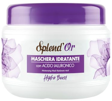 Splend'or Feuchtigkeitsspendende Haarmaske mit Hyaluronsäure, 500 ml, 500 ml