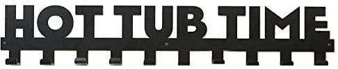 Swiixxer Outdoor Towel Rack for Hot Tub - Large Hot Tub Towel Rack Outdoor to Hold Your Towels and Robes in Style A