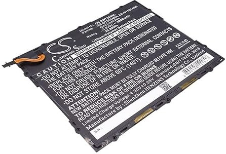Gmmhhs Batería de repuesto para Samsung Galaxy Tab A 10.1 2016, Tab E 10.1, SM-P580, SM-P585M, SM-P585N0, SM-T580NZKAXAR, P/N: EB-BT585ABA, EB-BT585ABE, GH43-04628A 6000mAh/3.8V