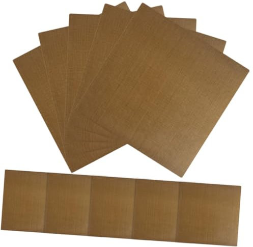 CALLARON 20stücke Haarglätter Isolieraufkleber Lockenstab Aufkleber Hochtemperaturaufkleber Selbstklebend Hitzebeständiger Schutz Sticker Für Glätten Und Lockenstab