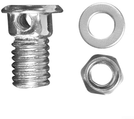 ReachMall 10pcs Bicycle Brake Pinch Bolts for V Brake Gear Cable Wire Fixing Screws (B)