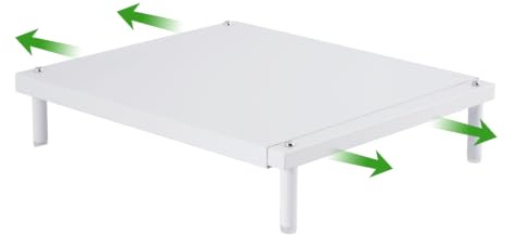 YUCHENGTECH Herdabdeckplatte 37–62 cm Verstellbar Herdabdeckung | Gasherdabdeckung für Gas- und Elektroherde Erweiterung des Küchenbereichs