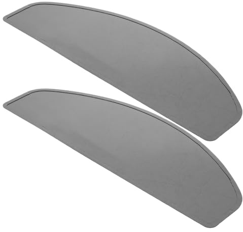 HYTROVE Pellicola per Visiera Casco 2 Pezzi in Pet, Antiappannante e Antipioggia, Protezione UV per Casco Moto, Guida Visibile Sotto Pioggia