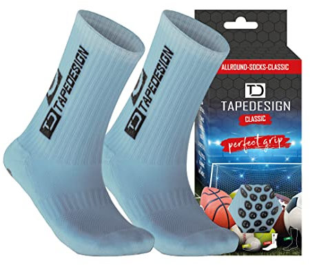 Tapedesign Unisex Allround Classic Socken, SkyBlue, Einheitsgröße EU