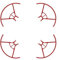 DJI Tello Iron Man Edition Propeller Guards - Protezione per Eliche del Drone, Compatibili con DJI Tello, 4 Pezzi, Sicure e Leggere - Rosso