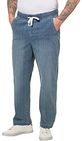JP 1880 Pantalon à Enfiler Bleu Jean 5XL 726843 92-5XL