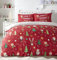 Bedlam Elf & Santa – Pflegeleichtes Bettbezug-Set, Polybaumwolle, Mehrfarbig, King Size
