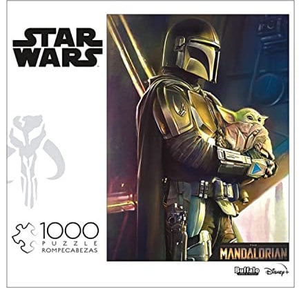 Tihoho Star Wars - The Mandalorian “Wherever I Go, He Goes” - 1000 Piece Jigsaw Puzzle