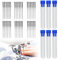 PERFETSELL 60 Pcs Industrielle Nähmaschine Nähnadeln Stahl DB*1 Nähmaschinennadeln Industrienähmaschine Nadel Rundkolben Nähnadeln für Nähmaschine 7/10/12/14/16/18 Maschinennadeln für Jeans, Leder