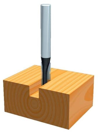 Makita D-47547 Fräser Nut Zweischneider12mm