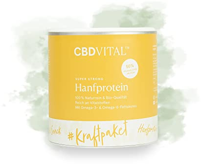 Hanf Super Strong Protein Pulver | 250g | 100% BIO | 100% vegan | Natürliche Eiweiß Quelle für schnelleren Muskelaufbau | Protein aus Hanf