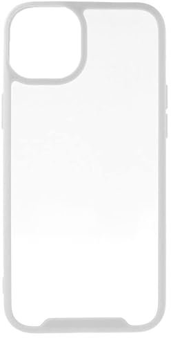 LA CASA DE LAS CARCASAS Schutzhülle aus TPU-Silikon, stoßfest, für iPhone 14 (Flexibel, halbfest und ultra-robust), stoßfest, (Rand, Malve)