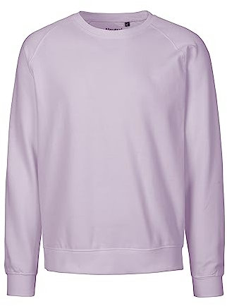 Spirit of Isis Neutral Sweatshirt, 100% Bio-Baumwolle. Fairtrade, Oeko-Tex und Ecolabel Zertifiziert, Textilfarbe: helllila, Gr.: L