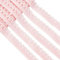 GORGECRAFT 20 Yard Rand Dessous Elastisch 13mm Breit Stretch-Spitzenbesatz Kantenbesatz Gurtband Gehäkelte Spitze Kordelband Für DIY Nähen Handwerk Kleidungsstück Geschenkverpackungen Rosa