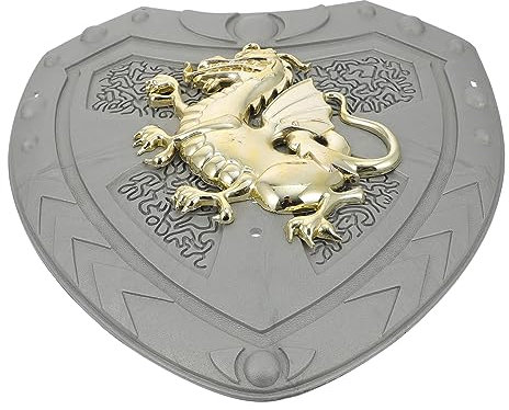 SAFIGLE 3st Schild Spielzeug Leistungsschild Schildspielzeug Spielzeug-ritterschild Mittelalterlicher Schild Cosplay-Schild Spielzeugschild Spielzeug Speer Kind Junge Einstellen Abs