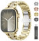 ZGCE für Apple Watch Armband 41mm 40mm 38mm 45mm 44mm 42mm 49mm Damen Herren, Edelstahl Metall Armbänder Funkelndes Diamant Schnellverschluss Ersatzarmband für iWatch Series 9 8 7 6 5 4 SE 3 2 1 Ultra