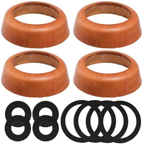 Lot de 4 pistons de rechange pour pompe à bras - Kit de joints pour pompe manuelle de type 75,Joint de pompe à main type 75 - Manchons de piston pour pompe à eau - Pompe de jardin