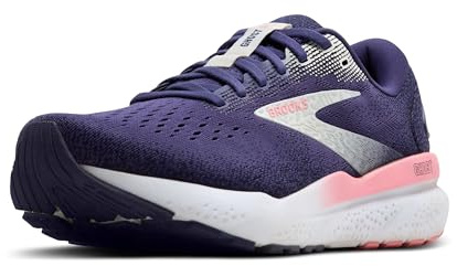 Brooks Damen Ghost 16 Laufschuhe Neutralschuh Blue Ribbon/Dianthus/Peacoat - Dunkelblau 42
