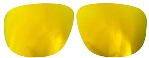 Lentes de repuesto para gafas de sol Oakley Holbrook R OO9377, polarizadas, fáciles de instalar (doradas)