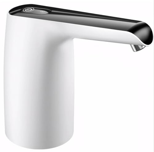 Water Bottle, Water Dispenser Electric Water Bottle USB Rechargeable 5 Gallon Water Jug Dispenser Portable Water Bottle Dispenser with 22'' Tube for Home, Camping, Office, Water