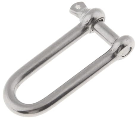 Manille Droite Longue En D En Acier Inoxydable, 1/4 , 6mm, For Ancre Marine De Bateau
