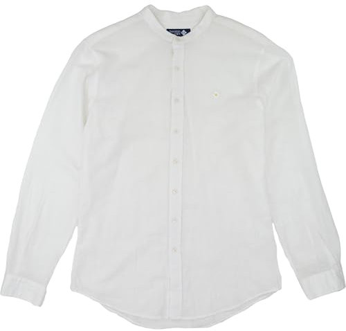 Bavarian Caps Herrenhemd, Edelweiß, Größe XXL, weiß