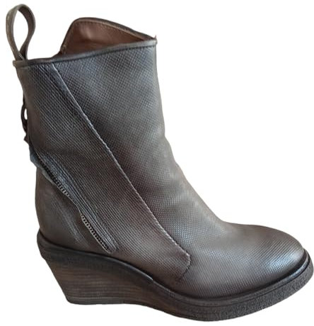 A.S.98 STIVALETTI in Pelle Donna EU 41 - A30214 - SMOKE