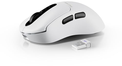 RAPOO Wireless Gaming Mouse VT3PRO MAX - 30000 Independent X/Y DPI, 8KHz Polling, PAW 3950 Ultimate Optical Gaming Mouse for PC Laptop, 1+8 Programmable Buttons, 59g Lightweight, 200-Hour Battery Life