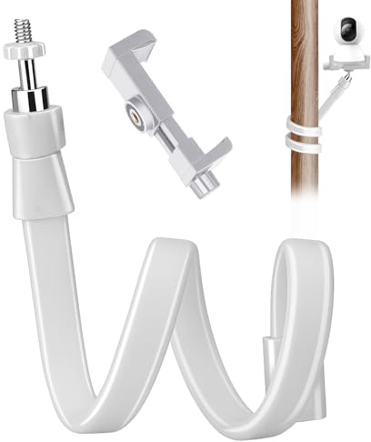 Support pour Caméra Babyphone Video, de Moniteur/Babyphone Universal D'accessoires, Pliable Flexible Sans Bébé Perçage Berceau Support de Surveillance, pour Ghb, Caméra Bébé, Téléphones Portables