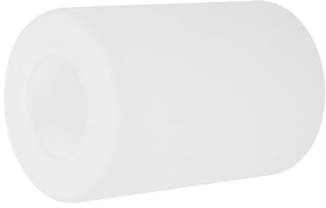 Uonlytech Glaslampenschirm Zylinder Milchglas Ersatzglas Für E27 Fassung Lampenschirm Für Tischlampe Oder Deckenleuchte 18.00 X 10.00 X 10.00 cm Für Weiche Lichtverteilung
