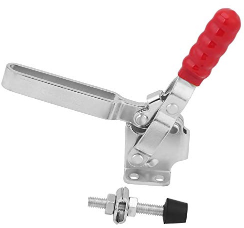 DriKou Toggle Clamp, 227KG 500lbs Holding Capacity Quick Release Handle Vertical Type Toggle Clamp