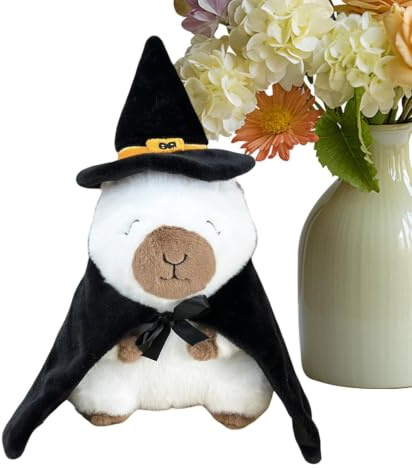 Huasean Giocattolo animale di Halloween Pupazzo Di Halloween Morbido E | Peluche Giocattolo Animali Per Ragazzi Ragazze Automobili Tavoli Casa Scuole Uffici Caffetterie Librerie Divani Scaffali