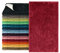 npluseins Mikrofaser Badteppich - viele Farben & Größen 800.1026, rot, 60 x 100 cm