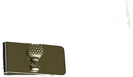 GIFTSFORALL - Pinza para billetes Plateado plata Size.5.5 cm x2 cm