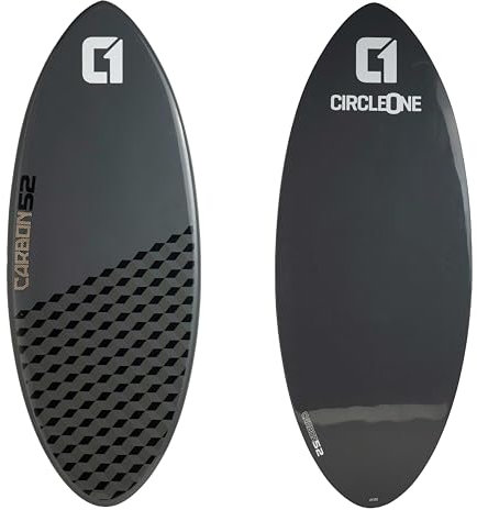 Skimboard - Carbon Fibre Epoxy Skimboard 50- 56 Cobalt Grey, 52inch