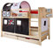 Etagenbett Doppelbett Marcel Kiefer massiv Natur