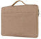 FINDING CASE Laptop Sleeve Compatible Macbook Air 11 /11.6 inch Model: A1370 A1465 /12 inch A1534 - Shockproof Notebook Bag Carrying pouch Case with Leather Handle (gold)