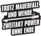 Aufkleber Trotz Mauerfall und Wende 2 Takt Power (Wetterfest)